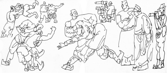 “走遍中国——中国文促会好意思术家写生创作步履”作品之一