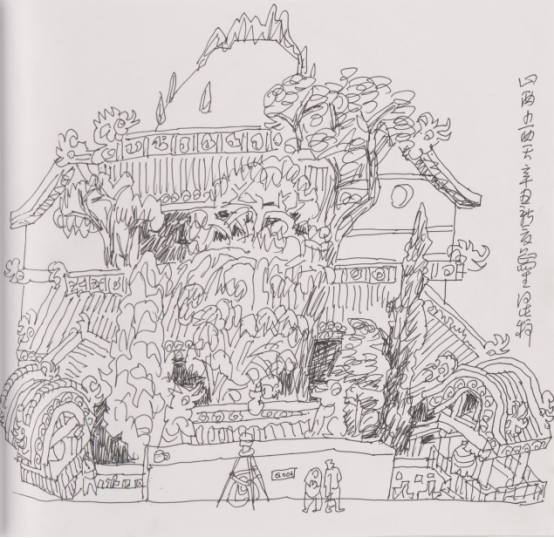 “走遍中国——中国文促会好意思术家写生创作步履”作品之一