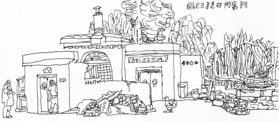 “走遍中国——中国文促会好意思术家写生创作步履”作品之一