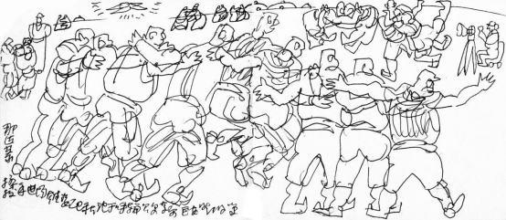 “走遍中国——中国文促会好意思术家写生创作步履”作品之一