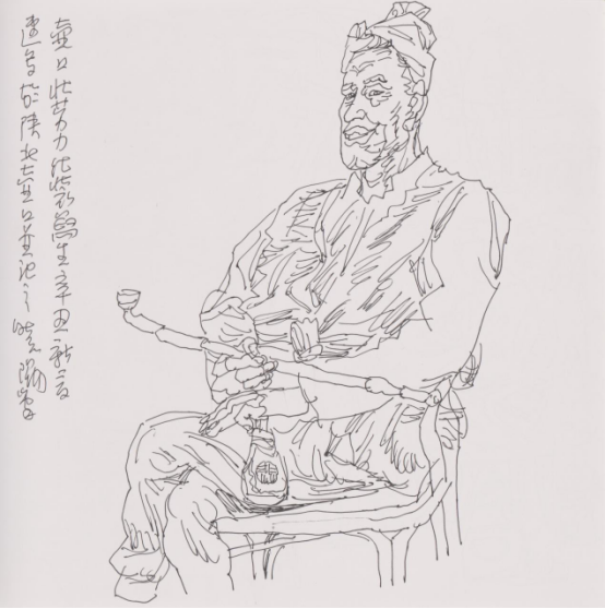 “走遍中国——中国文促会好意思术家写生创作步履”作品之一