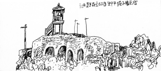 “走遍中国——中国文促会好意思术家写生创作步履”作品之一